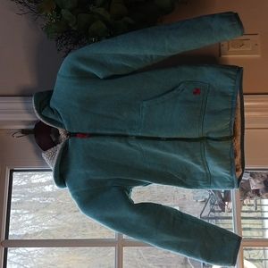 Mini Boden Zippered Hoodie Reversible